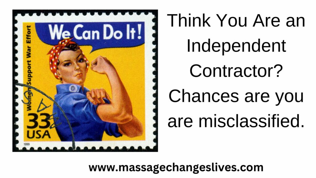 misclassified independent contractors