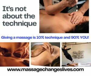It isn't about the technique...it's about you